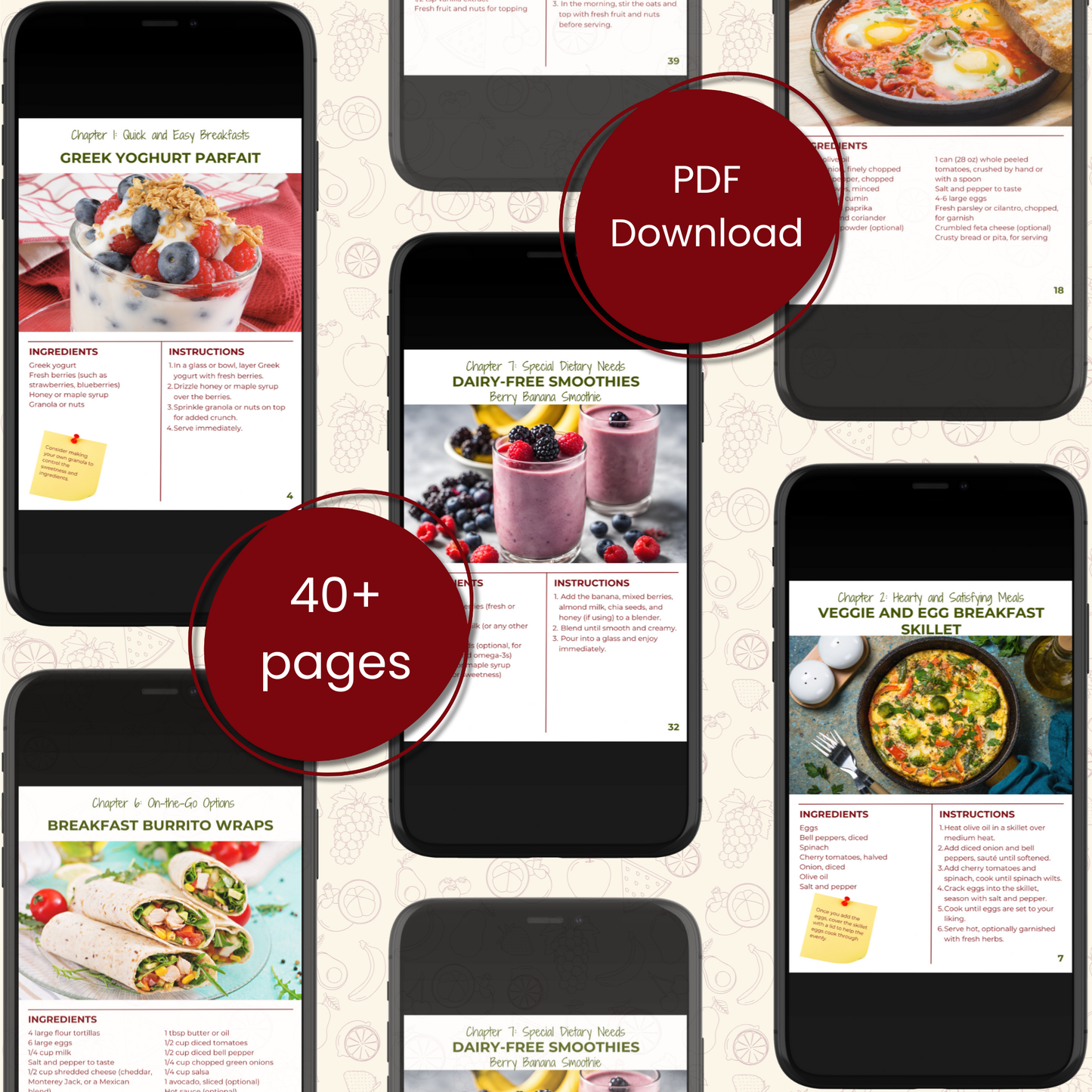 Morning Fuel: Delicious and Nutritious Breakfast Recipes e-book PDF download