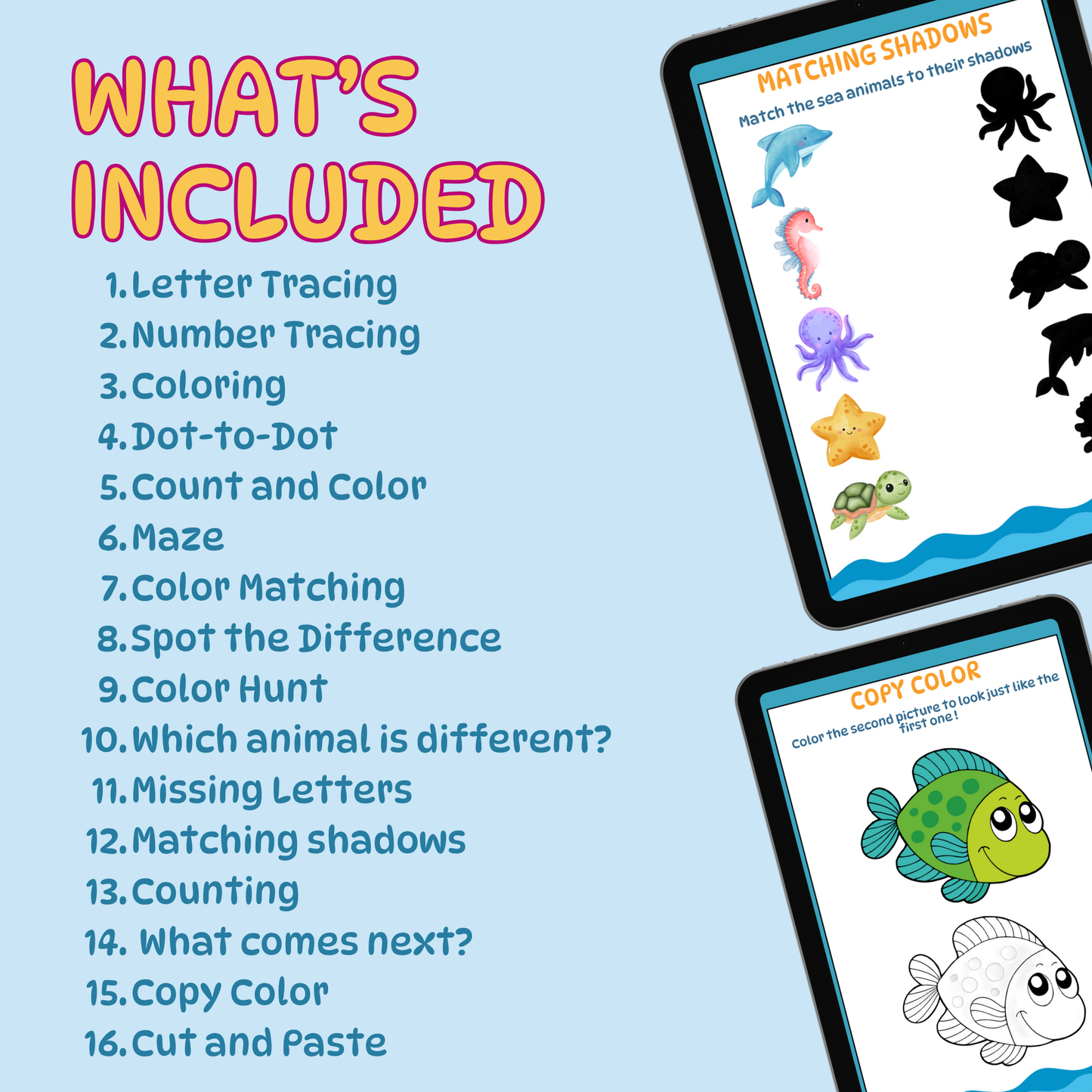 Under the Sea-Children's Activity E-book PDF Download