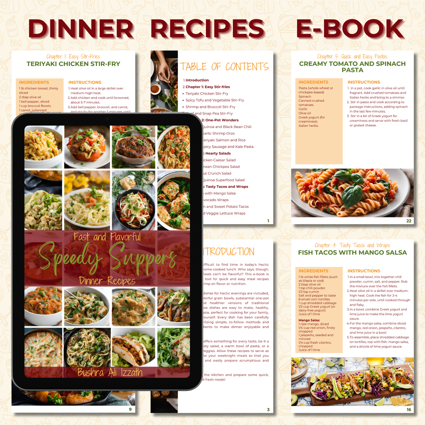 Speedy Suppers: Fast and Flavorful Dinner Recipes e-book PDF Download