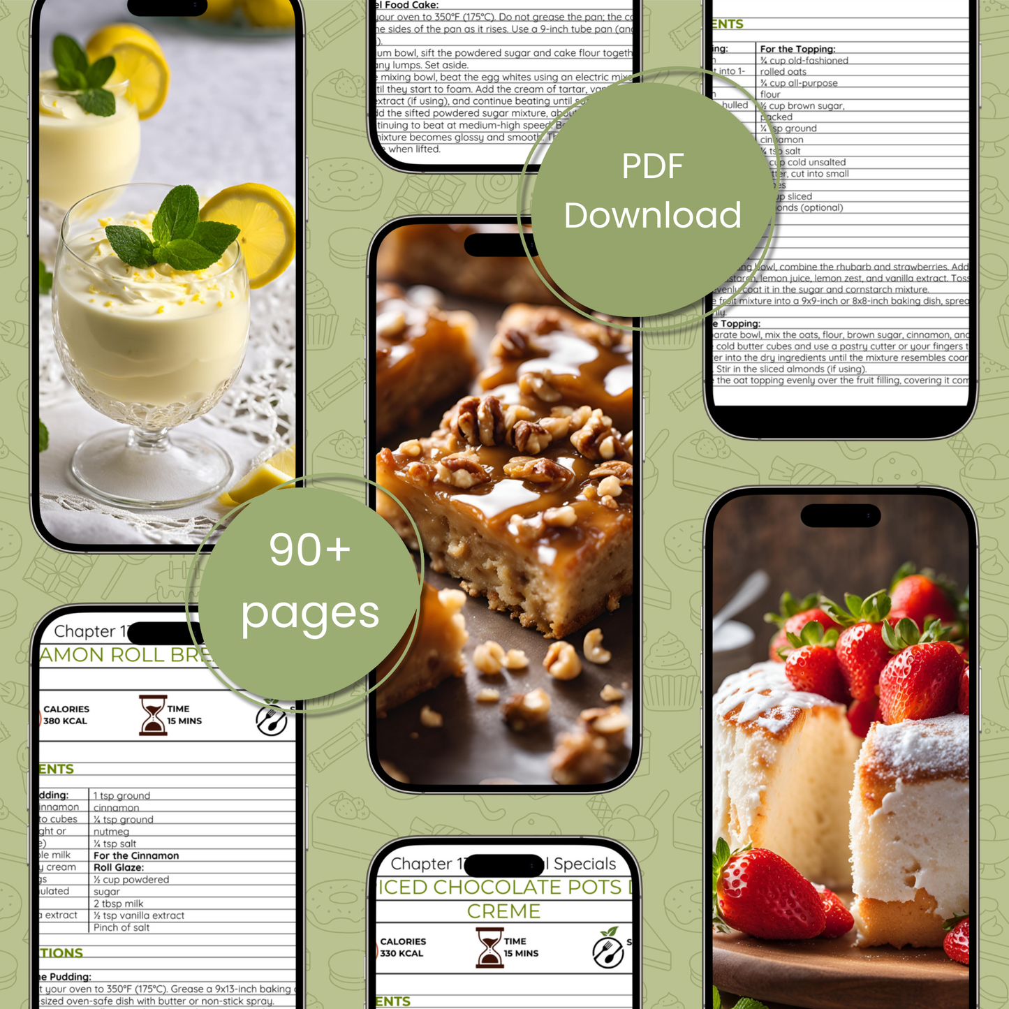 Sweet Indulgence: Quick and Healthy Desserts Vol 2 (E-book PDF Download)