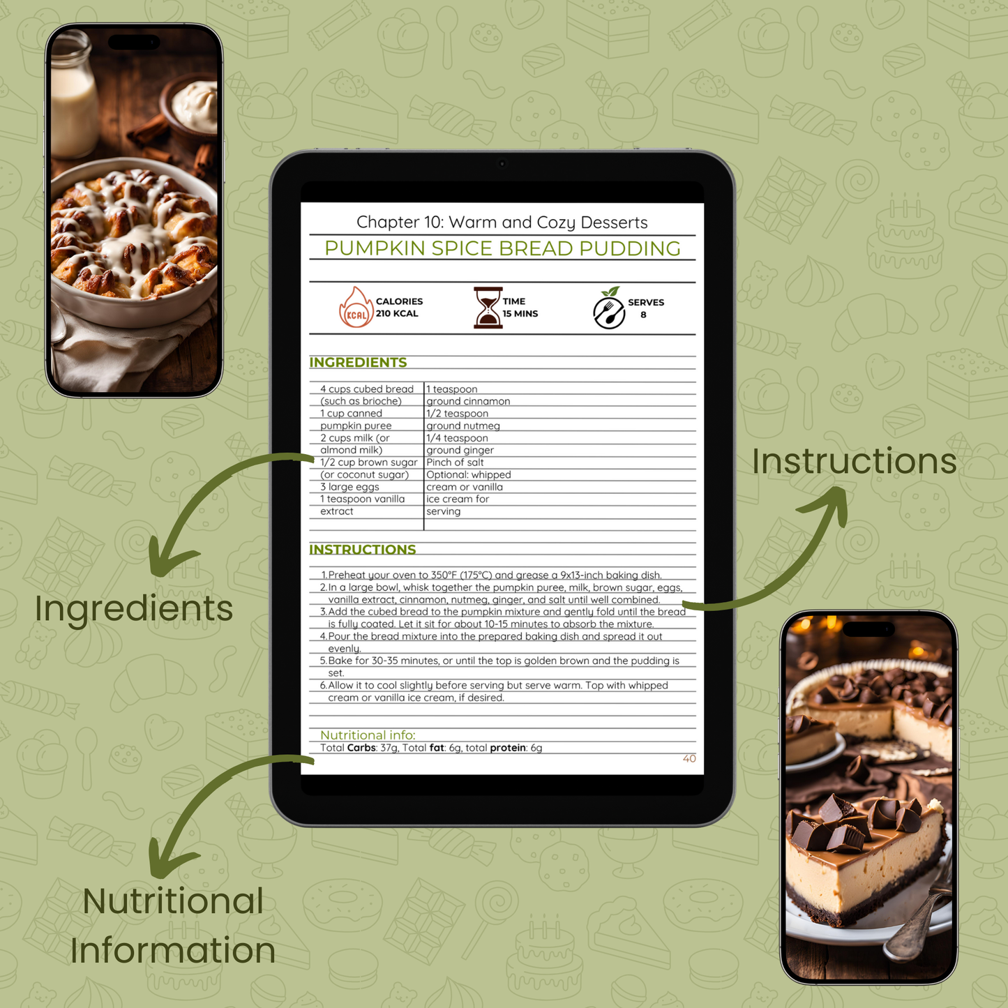 Sweet Indulgence: Quick and Healthy Desserts Vol 2 (E-book PDF Download)
