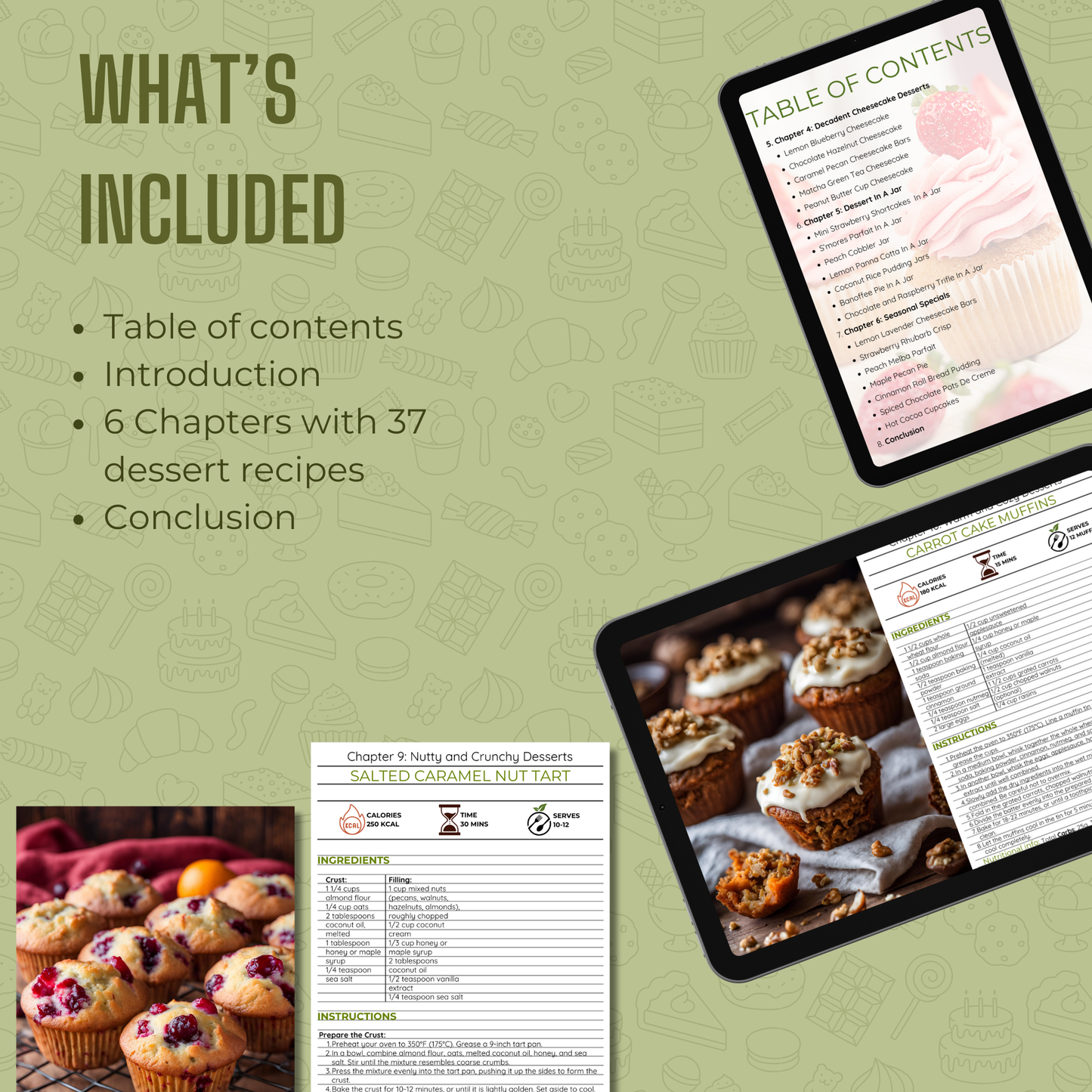 Sweet Indulgence: Quick and Healthy Desserts Vol 2 (E-book PDF Download)