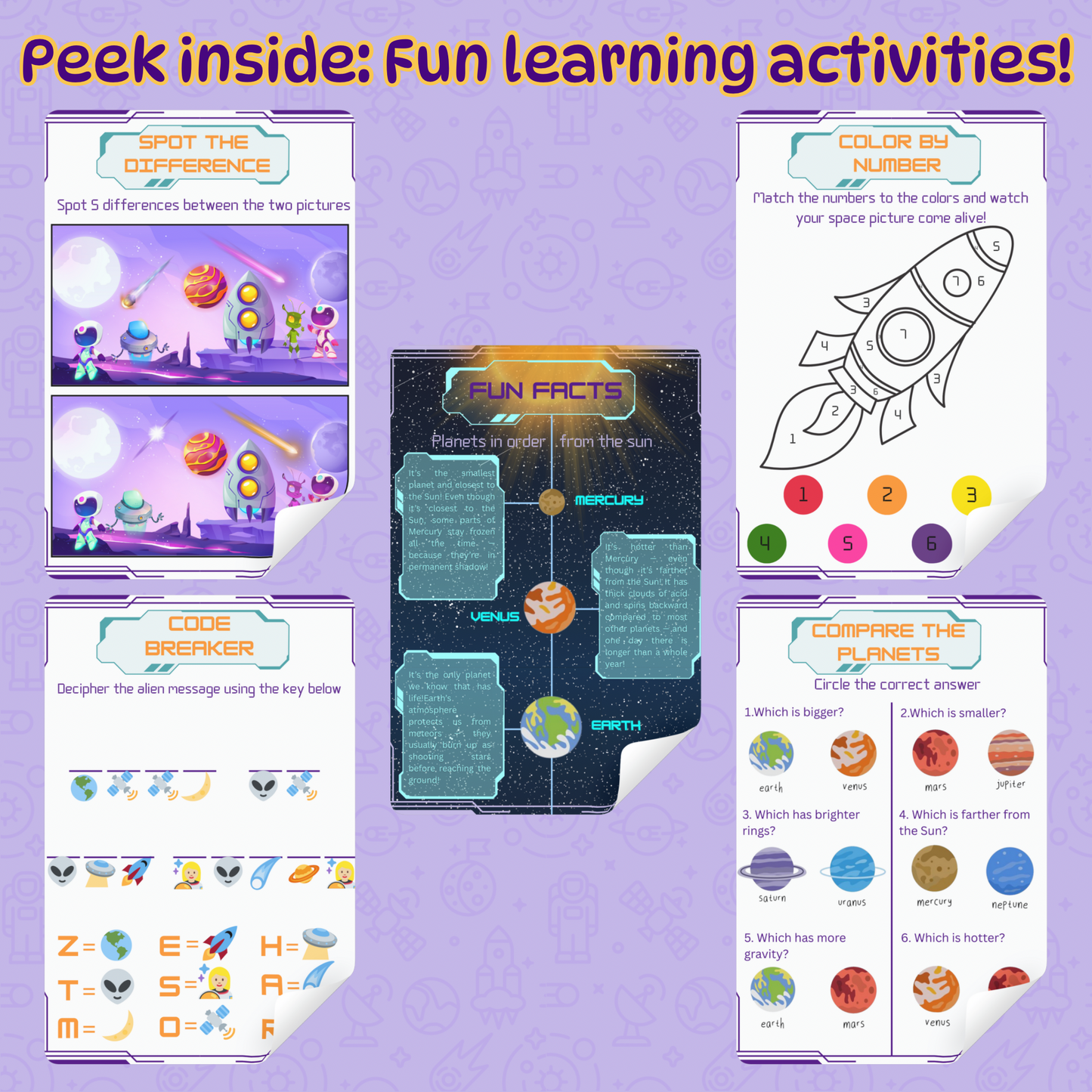 Mission:Space! Children’s activity E-book PDF Download
