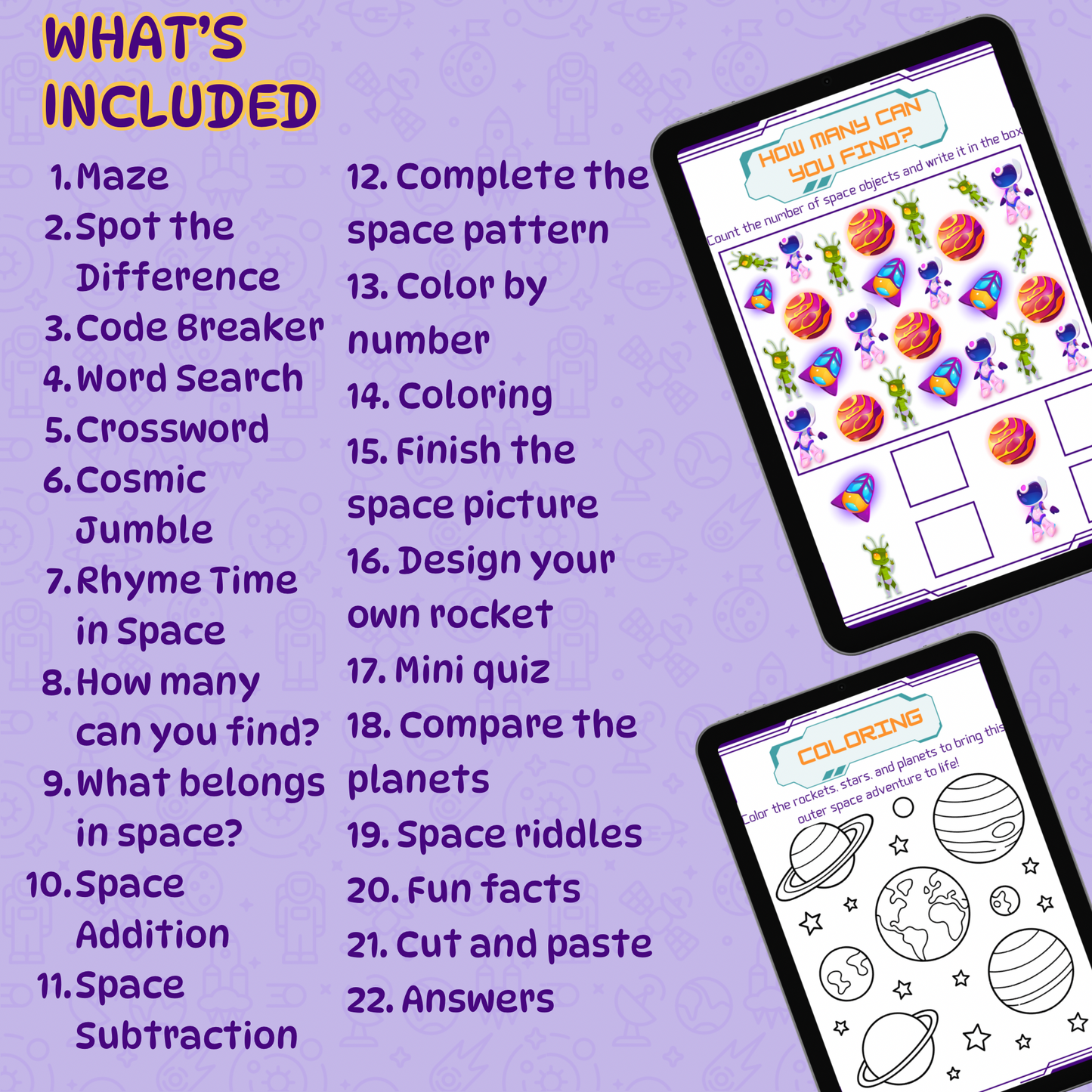 Mission:Space! Children’s activity E-book PDF Download