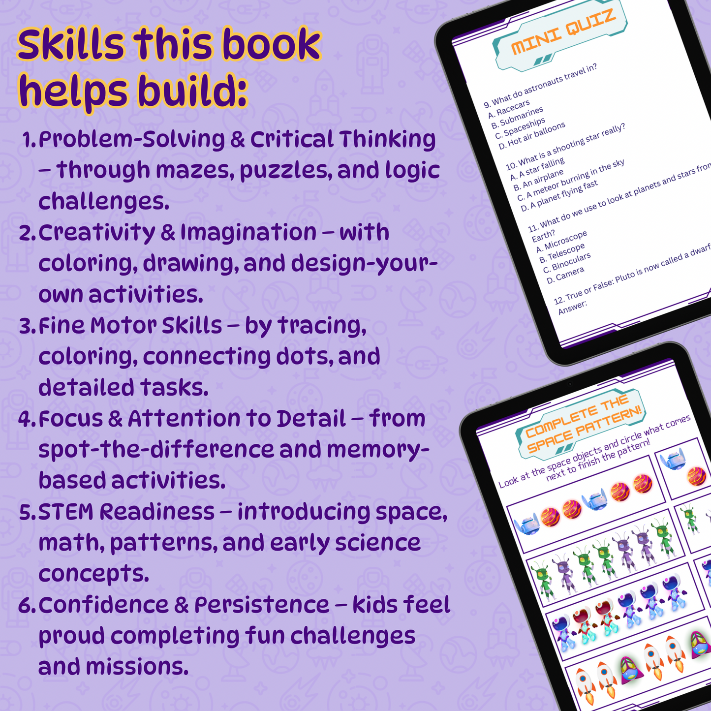 Mission:Space! Children’s activity E-book PDF Download